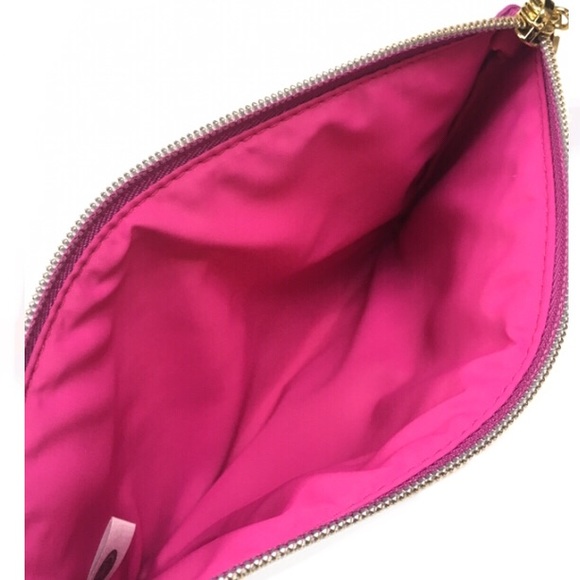 Zippered Pouch w/Embossed & Embroidered Hearts - Picture 6 of 9